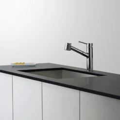 Oletto Single Handle Pull Out Kitchen Faucet In Chrome Finish -Valpar Bathroom Shop 0cdb444279f19930a75082372a0ee5f8 1800x1800