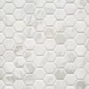 Marble Art 1.5 In. Hexagon Ceramic Mosaic -Valpar Bathroom Shop 100609205 marble art 15 in hexagon ceramic mosaic display 1800x1800