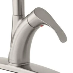 Ginger Single-Handle Pull-Down Sprayer Kitchen Faucet In Brushed Nickel -Valpar Bathroom Shop 10323f1db0094de81954fbd4c9d27af9 1800x1800