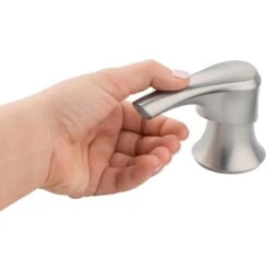 Miri Single-Handle Pull-Down Sprayer Kitchen Faucet With Soap Dispenser In Spot Defense Stainless Steel -Valpar Bathroom Shop 107a7d93c8429655e067514c5149f115 1800x1800