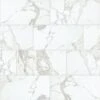 Daltile QuicTile 12 In. X 24 In. Calacatta Marvel Matte Porcelain Locking Floor Tile (9.6 Sq. Ft. / Case)