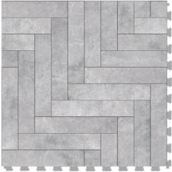 Perfection Floor Tile Master Mosaic Castle Stone/Satin 20-in X 20-in Water Resistant Interlocking Luxury Flooring (16.7-sq Ft) 10 Perfection Floor Tile Master Mosaic Castle Stone/Satin 20-in X 20-in Water Resistant Interlocking Luxury Flooring (16.7-sq Ft) -Valpar Bathroom Shop 14117216 1800x1800