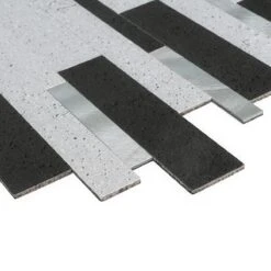 Bond Tile Easy Luxe Metalway Gray 11.81 In. X 11.81 In. SPC Peel And Stick Tile (0.96 Sq. Ft. / Sheet) -Valpar Bathroom Shop 151d2516 37ad 4490 b003 5acf7c0e30d6.c5240d36201d45abe812d59d16835b91 1800x1800