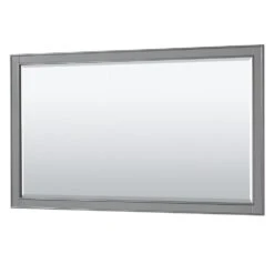 Deborah 70 In. W X 33 In. H Framed Wall Mirror In White 19 Deborah 70 In. W X 33 In. H Framed Wall Mirror In White -Valpar Bathroom Shop 1536b05d16184587b4547221a564930f 1800x1800