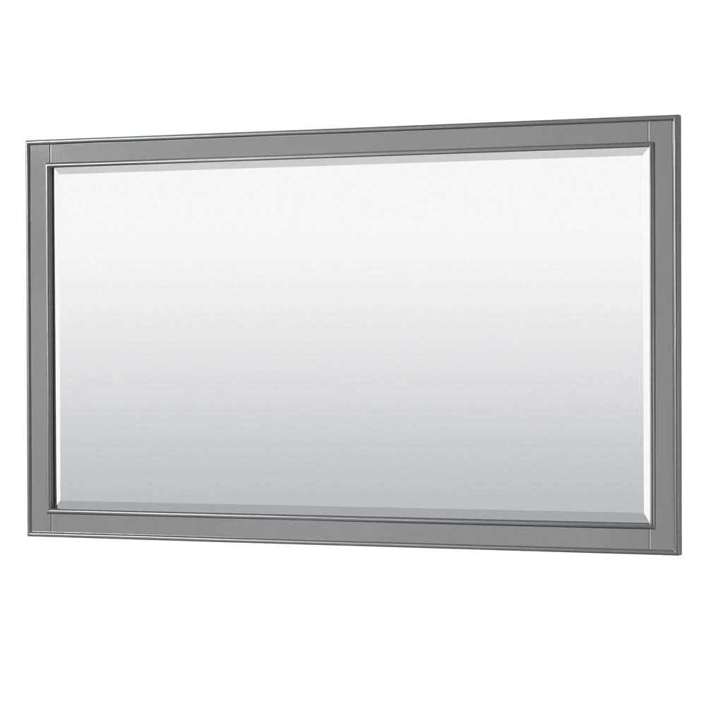 Deborah 70 In. W X 33 In. H Framed Wall Mirror In White 7 Deborah 70 In. W X 33 In. H Framed Wall Mirror In White - Image 5