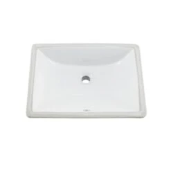 IPT Sink Company Rectangular Glazed Ceramic Undermount Bathroom Vanity Sink In White -Valpar Bathroom Shop 1580986b9b9641ba138872178e1fdc10 1800x1800
