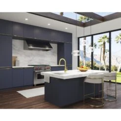 Stellen Single-Handle Pull-Down Sprayer Kitchen Faucet In Brushed Gold -Valpar Bathroom Shop 17d7a2a9c7c41d3e8c1069a1d64250a3 1800x1800