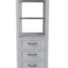 Tuscany® Addison 18"W X 18"D X 60"H Gray Linen Cabinet 1 Tuscany® Addison 18"W X 18"D X 60"H Gray Linen Cabinet -Valpar Bathroom Shop 18G1116 1800x1800