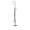 Valspar ANZZI Victoria Series 2-Handle Freestanding Bathtub Faucet With Hand Shower (Valve Included) -Valpar Bathroom Shop 191042000933 1800x1800