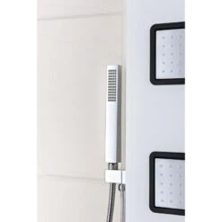 ANZZI Leopard White 3-Spray Shower Panel System (Valve Included)