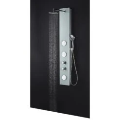 ANZZI Mare White 3-Spray Shower Panel System (Valve Included) -Valpar Bathroom Shop 191042003699 09063907 1800x1800