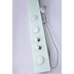 ANZZI Mare White 3-Spray Shower Panel System (Valve Included) -Valpar Bathroom Shop 191042003699 09063908 1800x1800