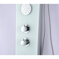 ANZZI Mare White 3-Spray Shower Panel System (Valve Included) -Valpar Bathroom Shop 191042003699 09063909 1800x1800