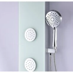ANZZI Mare White 3-Spray Shower Panel System (Valve Included) -Valpar Bathroom Shop 191042003699 09063914 1800x1800