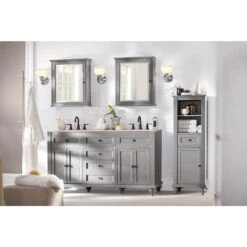 Hamilton 24 In. W X 27 In. H Wall Mirror Cabinet In Grey -Valpar Bathroom Shop 1a5bc20155b51e95622838ee4b86c1d5 1800x1800