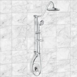 Kauai III 3-Spray Handshower And Showerhead Combo Kit In Chrome Finish -Valpar Bathroom Shop 1c0e7bffcd744995f273b8ee56c11256 1800x1800