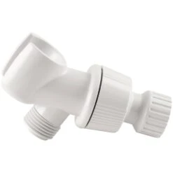 3-Spray 3.3 In. Single Wall Mount Handheld Adjustable Shower Head In White -Valpar Bathroom Shop 1d79d582a4d3b7244c277ccc30832328 1800x1800