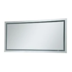 Timeless Home 36 In. H X 72 In. W Single Contemporary Rectangular Aluminum Lighted LED Mirror In Silver(Color Changing) -Valpar Bathroom Shop 240594e8b4cbea6c281a3ca8d98418da 1800x1800