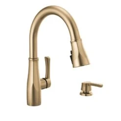 Owendale Single-Handle Pull-Down Sprayer Kitchen Faucet With ShieldSpray Technology In Champagne Bronze 18 Owendale Single-Handle Pull-Down Sprayer Kitchen Faucet With ShieldSpray Technology In Champagne Bronze -Valpar Bathroom Shop 25d9b38e84901ea9ec5368f6b4369259 1800x1800