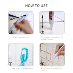 Grout Marker Grout Tile Pen Grout Restorer Pen Renew Marker With Replacement Nib For Tile Grout Lines Tile Wall Floor Bathrooms Kitchen -Valpar Bathroom Shop 26dc7ca4 d250 49ce 9573 a06035fcba90.b6b4beaa3243f6ca31f73c10f16ec54d 1800x1800