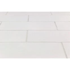 Ivy Hill Tile Essential White 4 In. X 12 In. X 6mm Polished Ceramic Subway Wall Tile (9.68 Sq. Ft./case) -Valpar Bathroom Shop 29a35d205aab40db9db9521d384f1bf5 1800x1800