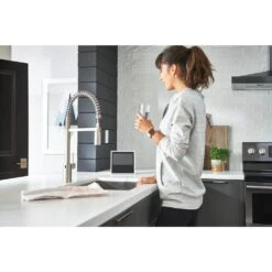 Align Touchless Single-Handle Pull-Down Sprayer Kitchen Faucet With MotionSense Wave And Spring In Spot Resist Stainless -Valpar Bathroom Shop 2b85c9fa62a639235651865021918019 1800x1800