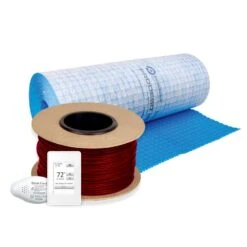 WarmlyYours 355 Ft. Cable System With Heat Membrane And Touch Screen Thermostat