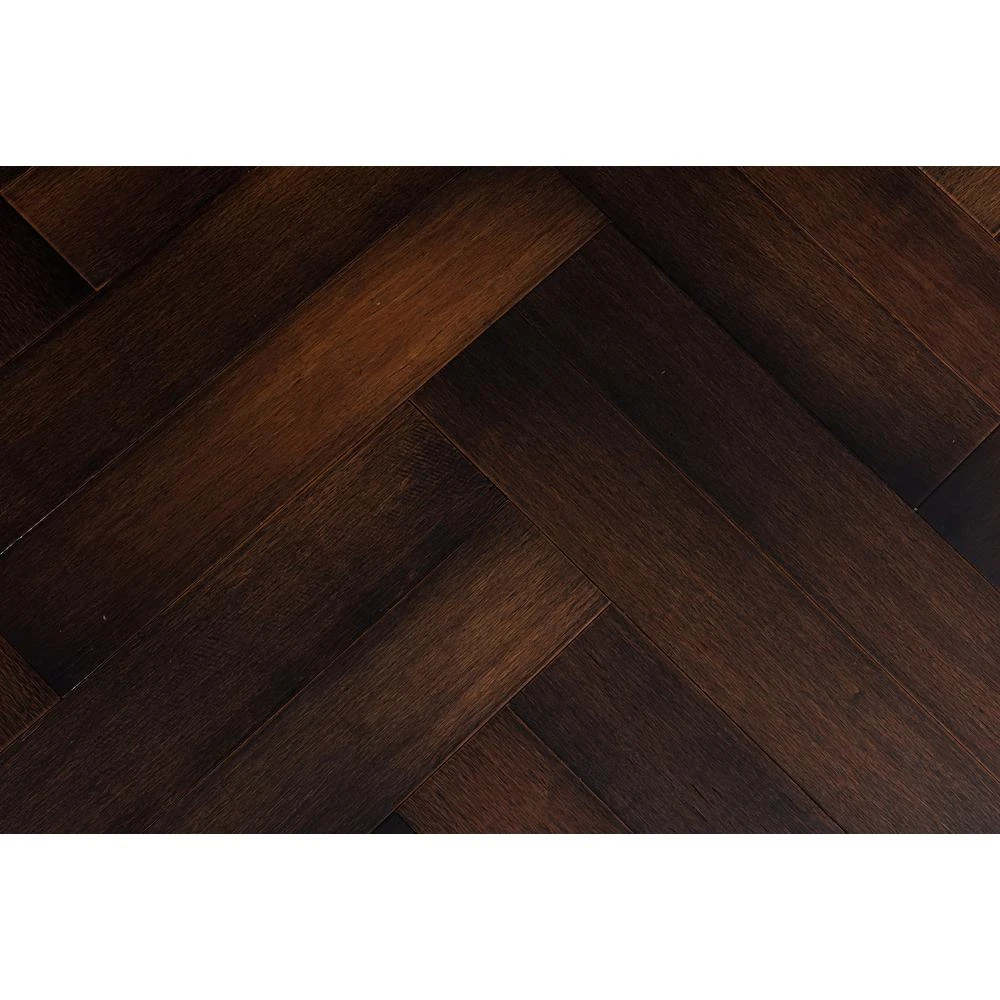 Home Decorators Collection HandScraped Strand Woven Herringbone 3/8in.Tx4-3/4in.Wx23-5/8 In. L Eng. T&G Bamboo Flooring (15.49 Sq. Ft./ Case) 5 Home Decorators Collection HandScraped Strand Woven Herringbone 3/8in.Tx4-3/4in.Wx23-5/8 In. L Eng. T&G Bamboo Flooring (15.49 Sq. Ft./ Case) - Image 3