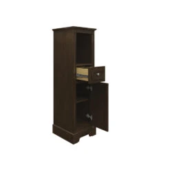 MagickWoods Libertyville 18"W X 18"D X 60"H Deep Mocha Linen Cabinet -Valpar Bathroom Shop 30265 lovrev mw 1800x1800