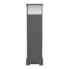 MagickWoods Windsor 13"W X 10"D X 47"H Graphite Gray Linen Cabinet -Valpar Bathroom Shop 30325 mirev mw 1800x1800