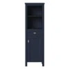 MagickWoods Montgomery 19"W X 18-1/2"D X 60"H Midnight Blue Linen Cabinet -Valpar Bathroom Shop 31019 mi mw 1800x1800