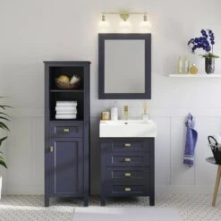 MagickWoods Montgomery 19"W X 18-1/2"D X 60"H Midnight Blue Linen Cabinet 23 MagickWoods Montgomery 19"W X 18-1/2"D X 60"H Midnight Blue Linen Cabinet -Valpar Bathroom Shop 31019 scene1 mw 1800x1800
