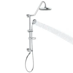 Kauai III 3-Spray Handshower And Showerhead Combo Kit In Chrome Finish -Valpar Bathroom Shop 356989b34bc23fcba1763859cf85f0c0 1800x1800