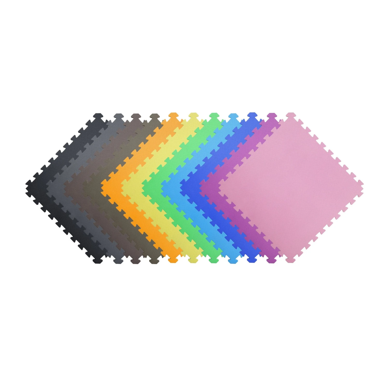 FlooringInc 5/8" Premium Interlocking Foam Tiles - Ideal For Pilates, Yoga, Other Aerobic/Cardio Work Outs, And Kids Playrooms, Black, 16 Pack 4 FlooringInc 5/8" Premium Interlocking Foam Tiles - Ideal For Pilates, Yoga, Other Aerobic/Cardio Work Outs, And Kids Playrooms, Black, 16 Pack - Image 2