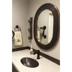 Premier Copper Products Under-Counter Oval Hammered Copper Bathroom Sink In Oil Rubbed Bronze -Valpar Bathroom Shop 3e495dcb363b269c8f88443eef99701f 1800x1800