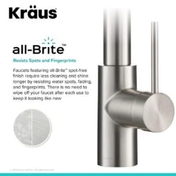 Oletto Single-Handle Pull-Down Sprayer Kitchen Faucet In All-Brite Spot-Free Stainless Steel 16 Oletto Single-Handle Pull-Down Sprayer Kitchen Faucet In All-Brite Spot-Free Stainless Steel -Valpar Bathroom Shop 40a605a5d182e85f4cd4320cc12384eb 1800x1800