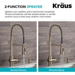 Britt Single-Handle Pull Down Sprayer Kitchen Faucet In Brushed Gold -Valpar Bathroom Shop 43b8482fa47e51621e3b628fcaf67947 1800x1800