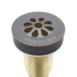 SINKOLOGY Eddington All-In-One 16 In. Copper Vessel Bathroom Sink With Pfister Ashfield Bronze Faucet And Drain -Valpar Bathroom Shop 46382af0fab70337c11b2a2fce0afec9 1800x1800