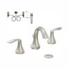 Eva 8 In. Widespread 2-Handle Bathroom Faucet Trim Kit With Valve In Brushed Nickel -Valpar Bathroom Shop 4663da5149620381d07cfee353a4caa5 1800x1800