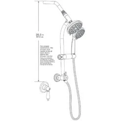6-Spray Wall Bar Raincan Showerhead With 6-Spray Handshower In Brushed Nickel -Valpar Bathroom Shop 4a4824c25ff1cbcda23908ad787bc9eb 1800x1800