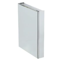 24 In. W X 30 In. H X 5 In. D Frameless Recessed Or Surface-Mount Bathroom Medicine Cabinet With Beveled Mirror