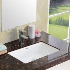 Boyel Living 21 In. X 13 In. Ceramic Rectangular Lavatory Undercounter Bathroom Sink In White -Valpar Bathroom Shop 52df3050b6fb5dc97ba4e56330772734 1800x1800