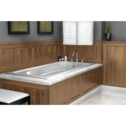 Banbury 2-Handle Deck-Mount High Arc Roman Tub Faucet With Valve In Spot Resist Brushed Nickel -Valpar Bathroom Shop 53bf3122d0db982a45cbdea7d4b2dd2a 1800x1800