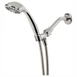 1-Spray 3.3 In. Single Wall Mount Handheld Shower Head In Chrome