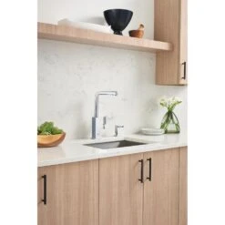 Tallinn Single-Handle Pull-Out Sprayer Kitchen Faucet With Soap Dispenser In StarLight Chrome -Valpar Bathroom Shop 5ed0af3d137a4c77fb65ff320e6f7cc8 1800x1800