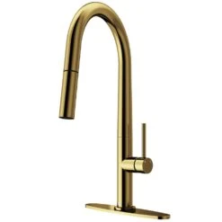 Greenwich Single-Handle Pull-Down Sprayer Kitchen Faucet With Deck Plate In Matte Black 8 Greenwich Single-Handle Pull-Down Sprayer Kitchen Faucet With Deck Plate In Matte Black -Valpar Bathroom Shop 5f5b084fb682049237c5c4449592563d 1800x1800
