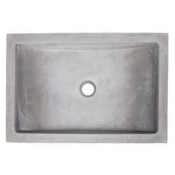 Eden Bath 22 In. Shallow Wave Concrete Rectangular Vessel Sink In Light Gray -Valpar Bathroom Shop 60a97dcbf515da9ab2b4fa0f2f9d3931 1800x1800