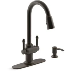 Thierry Two Handle Pull-Down Sprayer Kitchen Faucet With Soap Dispenser In Polished Chrome -Valpar Bathroom Shop 639ed96315112eeeaefd3766a1b3e430 f0e1f5ff e56e 40e2 bf63 c66b75cfdd91 1800x1800