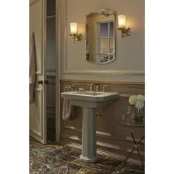 KOHLER Archer 20-in X 31-in Arched Surface/Recessed Mirrored Medicine Cabinet -Valpar Bathroom Shop 650531525512 04464974 1800x1800