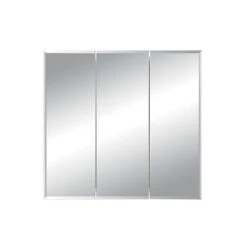 Jensen Horizon 36-in X 28.25-in Rectangle Recessed Mirrored Medicine Cabinet